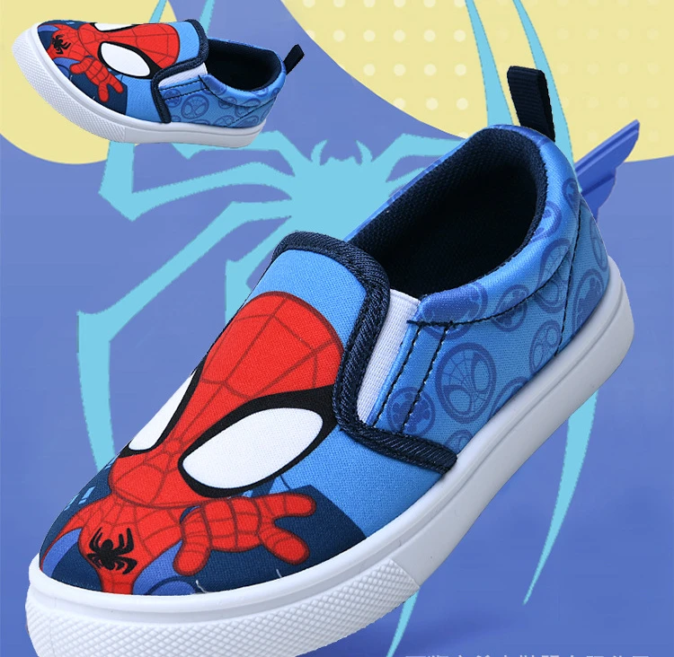 

Disney cartoon princess children's four seasons canvas shoes new indoor shoes low-top slip-on lazy girls shoes