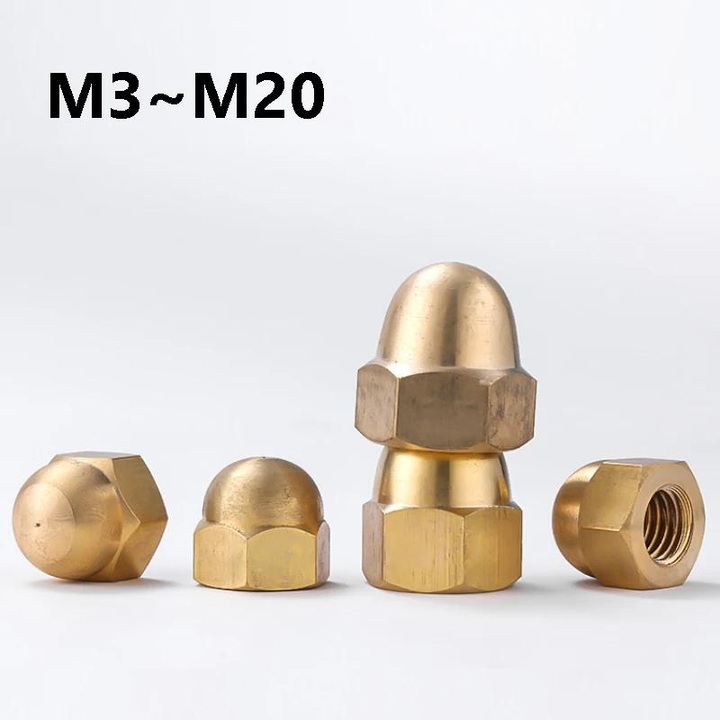 

Латунные шестигранные гайки М2.5 М3 М4 М5 М6 М8 М10 М12 М16
