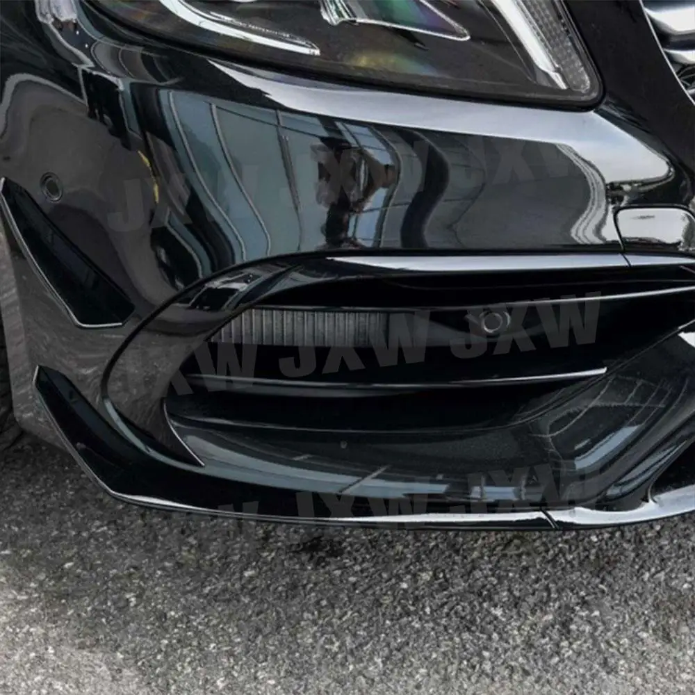 8 шт./10 шт. передние разветвители губ для Benz A класса W176 A200 A250 A45 AMG облицовка