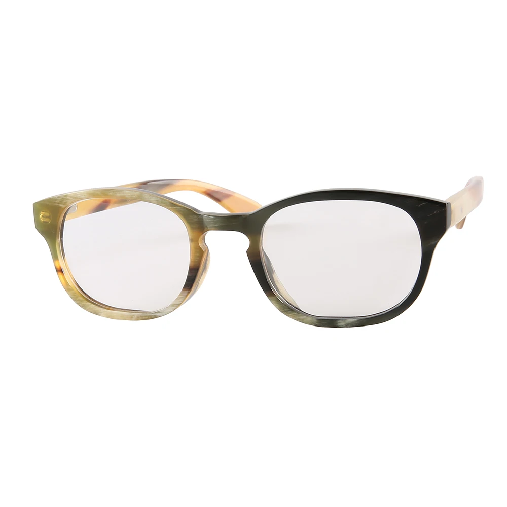 

Классические очки ручной работы в полоску, натуральный рог, роскошные Рецептурные очки для мужчин, для чтения, оправа для очков