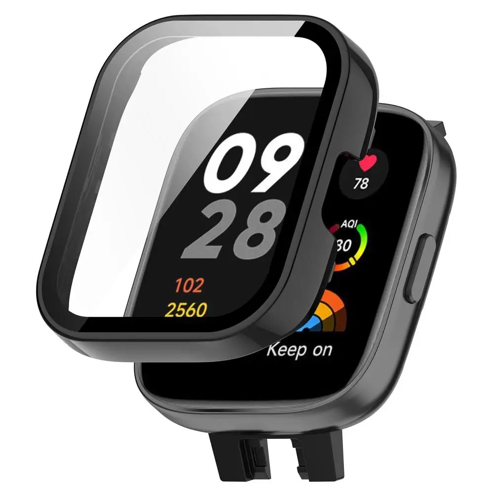 

Screen Protector Case Tempered Film For Redmi Watch3 Smart Watch Integrated Film Shell Protective Cover Smartwatch Accessories