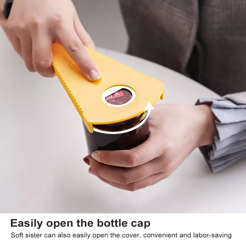 

2022NEW Beer Bottle Opener Easy Grip Bottle Opener Twist Off Lid Quick Opening Beer Bottle Opener Kitchen Gadgets Bar Tool
