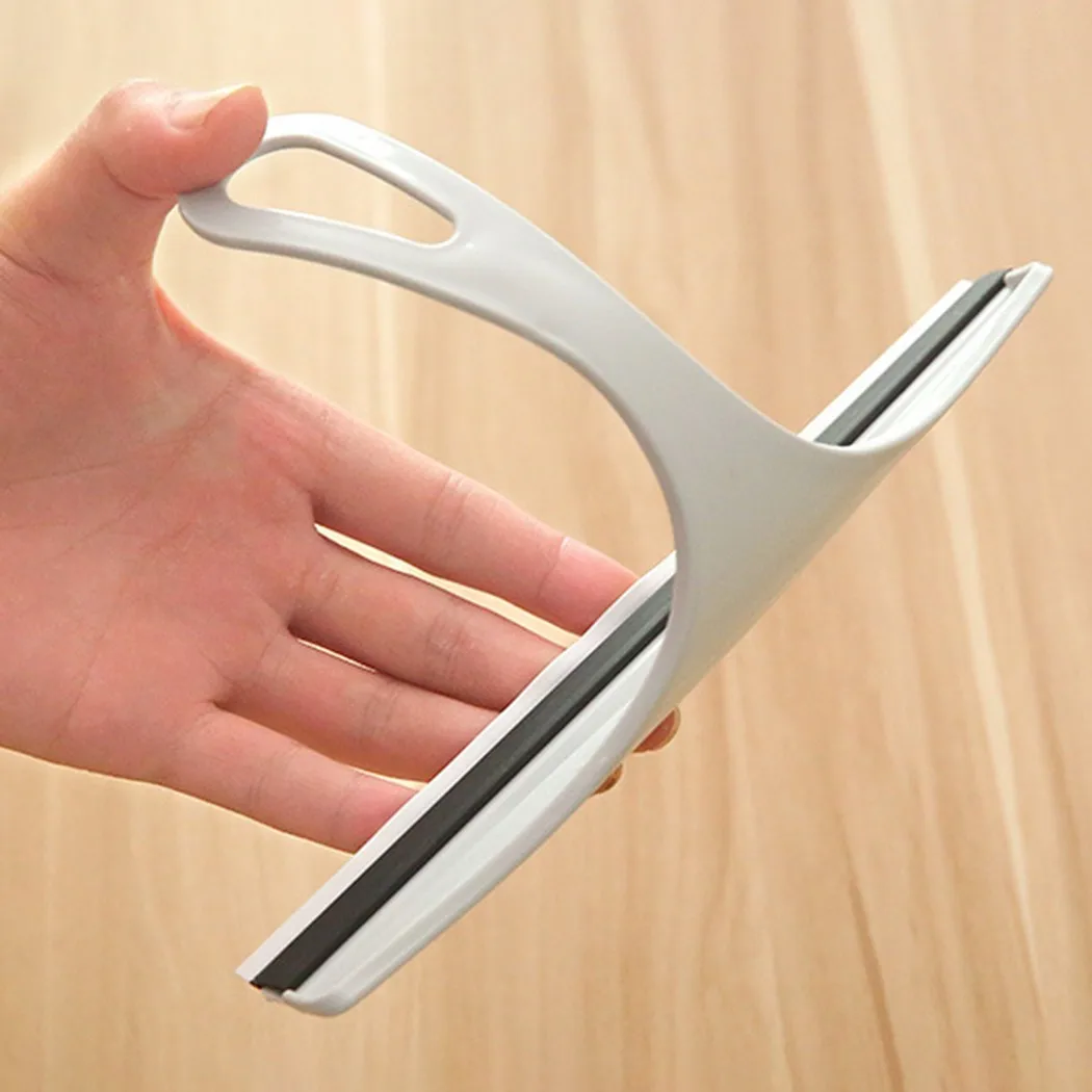 

Wiper Glass Scraper 1pc Practical Scraper Soft Brush Flexible Glass Non-slip