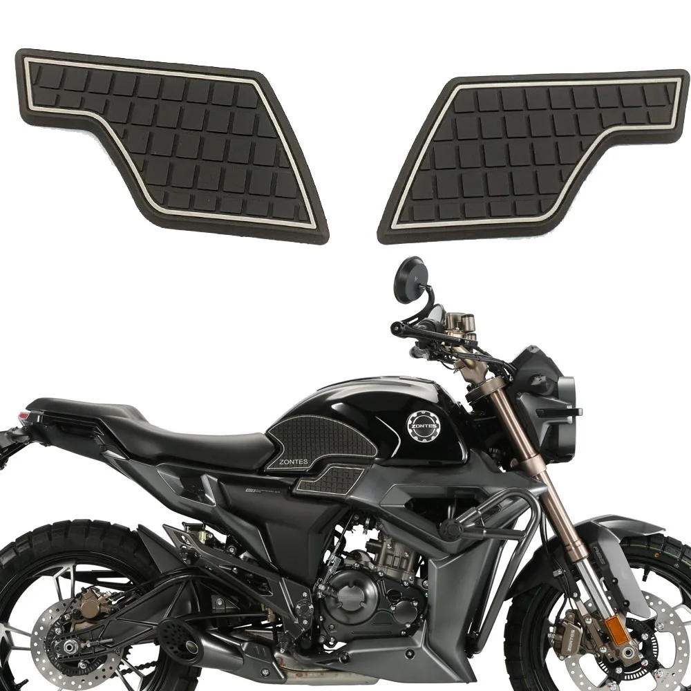 

New Tank Pad Stickers For Zontes G1-125 125 G1 G1 125 G2 125 Motorcycle Anti Slip Tankpad Side Gas Knee Grip Traction 3M Decals
