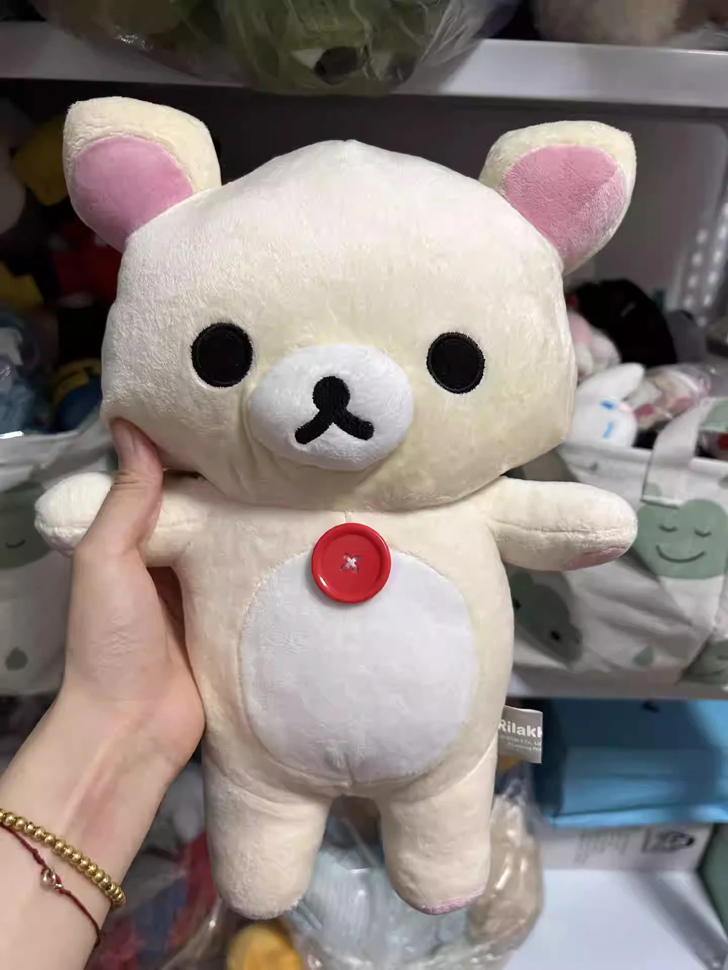 Новый милый рилаккума корилаккума медведь плюшевая кукла игрушка 30 см мягкие