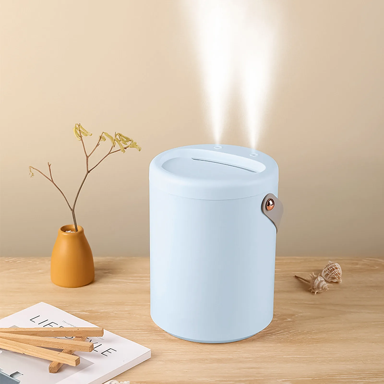 

Essential Oil ,Usb Humidifier With Colorful Light,Large Capacity 3L Quiet Cool Mist For Car And