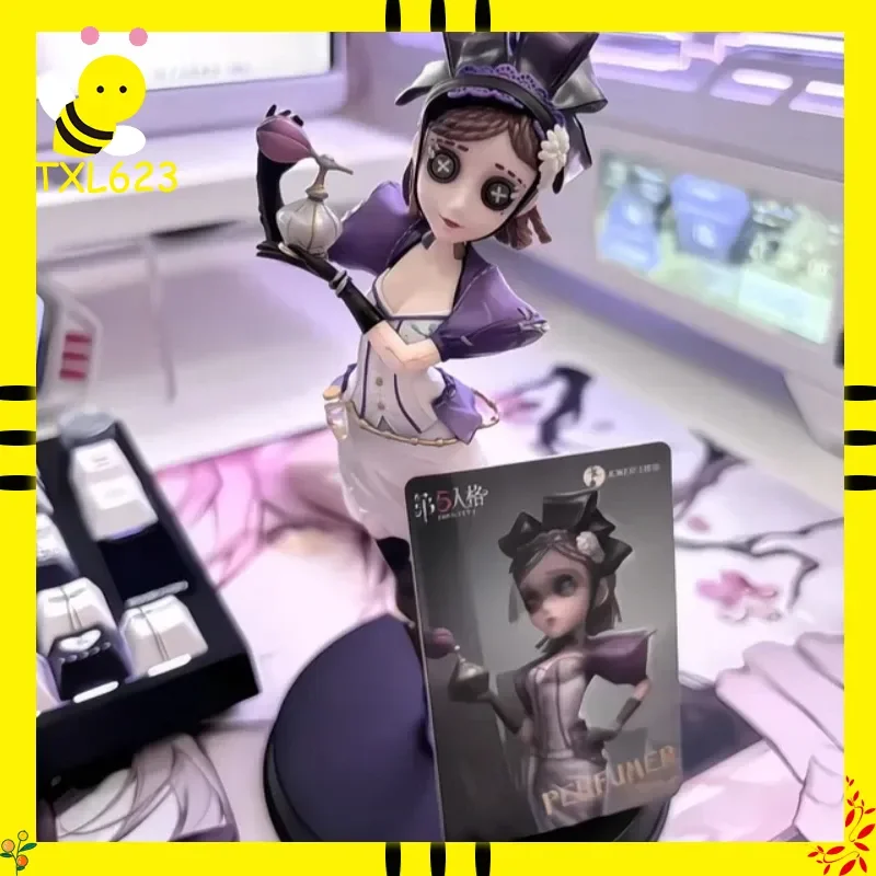 Фото Официальная фигурка Identity V Impromptu Deduction Vera Nair Perfumer из ПВХ, изысканная модель игрового персонажа ручной росписи, для домашнего декора/настольная. №1