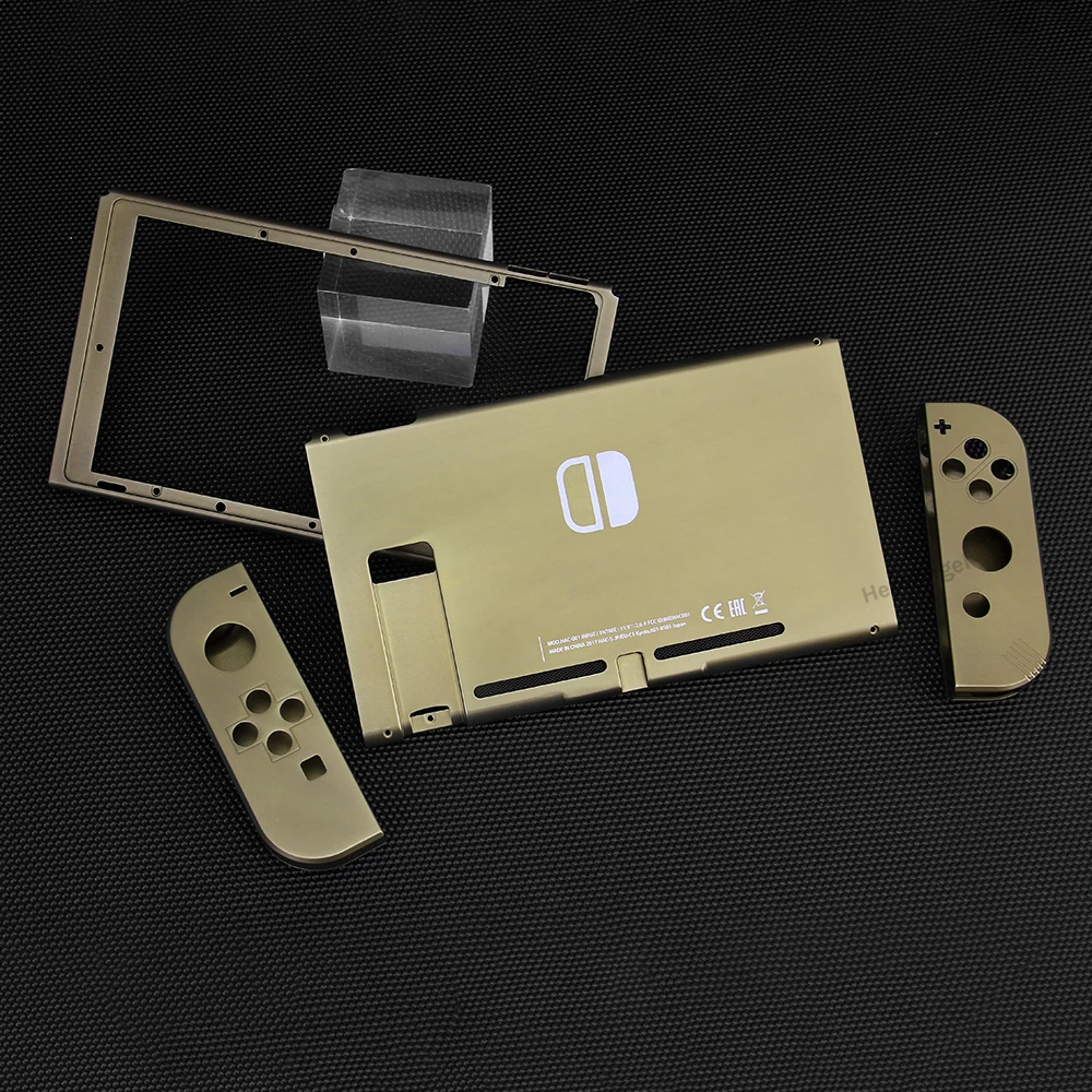 

Чехол для Nintendo Switch из алюминиевого сплава, металлическая сменная задняя панель, корпус, передняя рамка