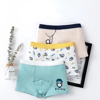 3 pcs boys boxers underwear cartoon soft cotton underpanties for teenagers boy childrens shorts panties clothes 3 16 years