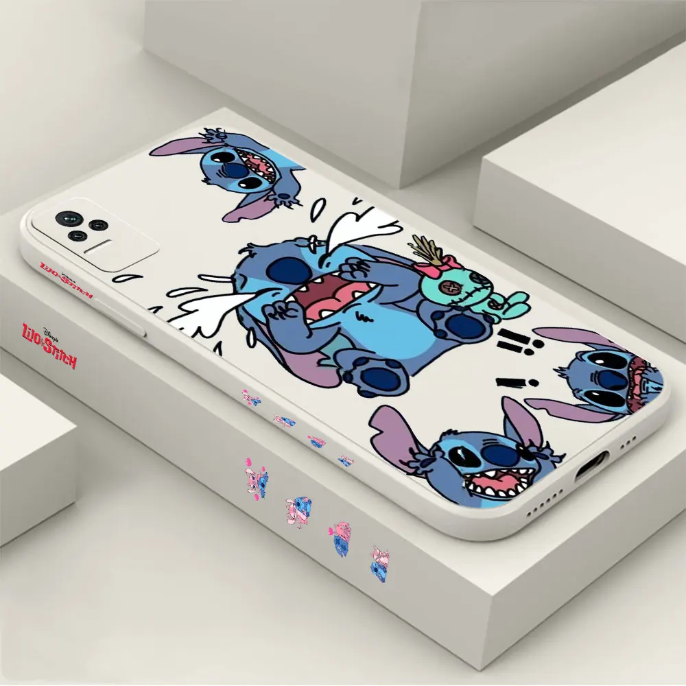 

Cartoon Cute S-Stitch Phone Case For Xiaomi Redmi K60E K60 K40S K50 K40 Gaming K30 K20 12C 10X 10C 10A 9 9A 8 8A Pro Plus Cover