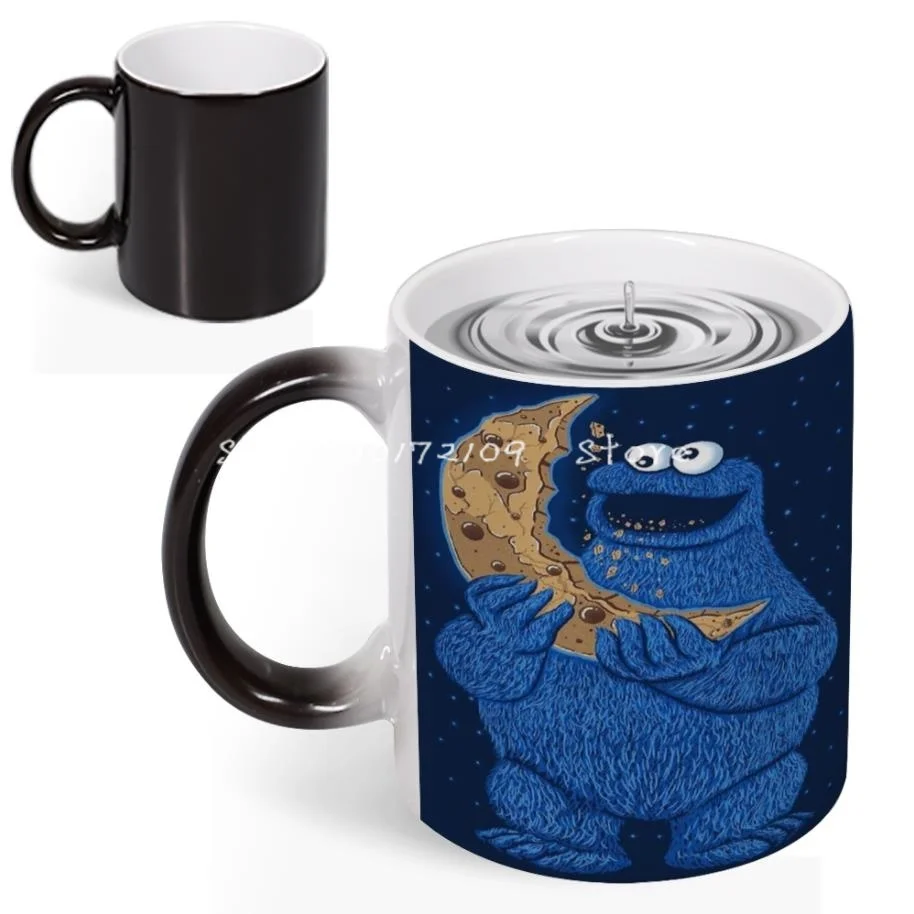 Кулинарная чашка Монстр Улица Сезам волшебная керамическая для кофе воды