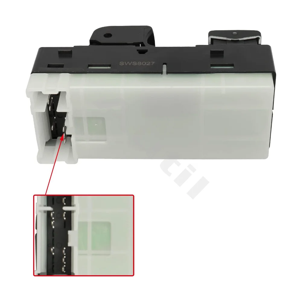 Фото Главный переключатель стеклоподъемника 25401‑ZP50A для Nissan Frontier Pathfinder Xterra 2005‑2017, кнопка управления стеклоподъемником со стороны водителя. №4