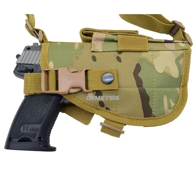 Тактическая скрытая наплечная кобура регулируемая подмышка для пистолета Glock