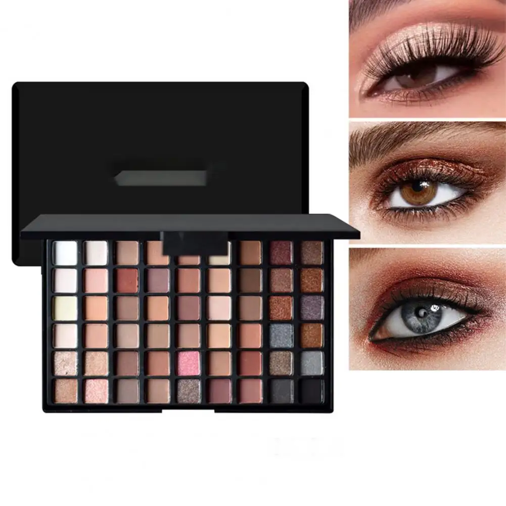 

50g Practical Mini Waterproof Glitter Eye Shadow Powder Palette for Novice Makeup Eyeshadow Eyeshadow Palette