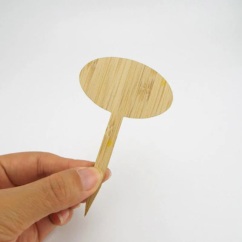 10/20 шт. бамбуковые этикетки для садовых цветов и растений таблички маркеры