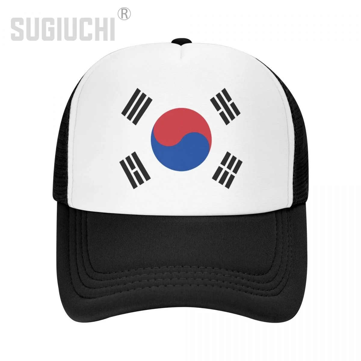 South Korea Flag South Korean Capital Seoul Trucker For Men Women Born All The People Retro Baseball Caps