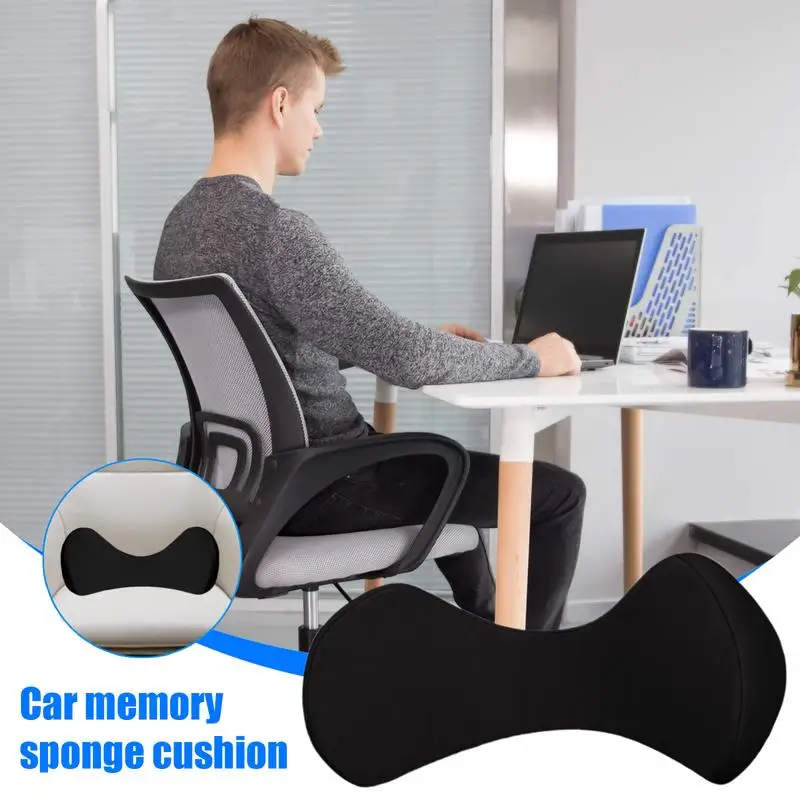 omowa poduszka lędźwiowa do samochodu ergonomiczna z powolnym odbiciem oddychająca podtrzymująca samochodów ciężarowych praca w domu wózki