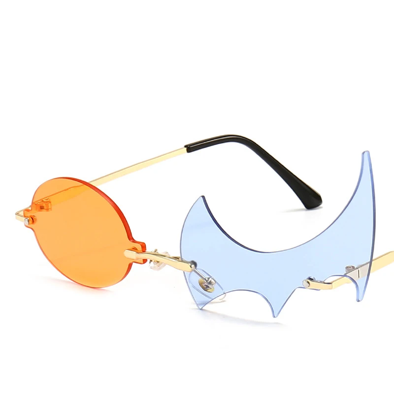 Anime Danganronpa Monokuma Sunglasses Cosplay Props Flame Personality Glasses images - 6