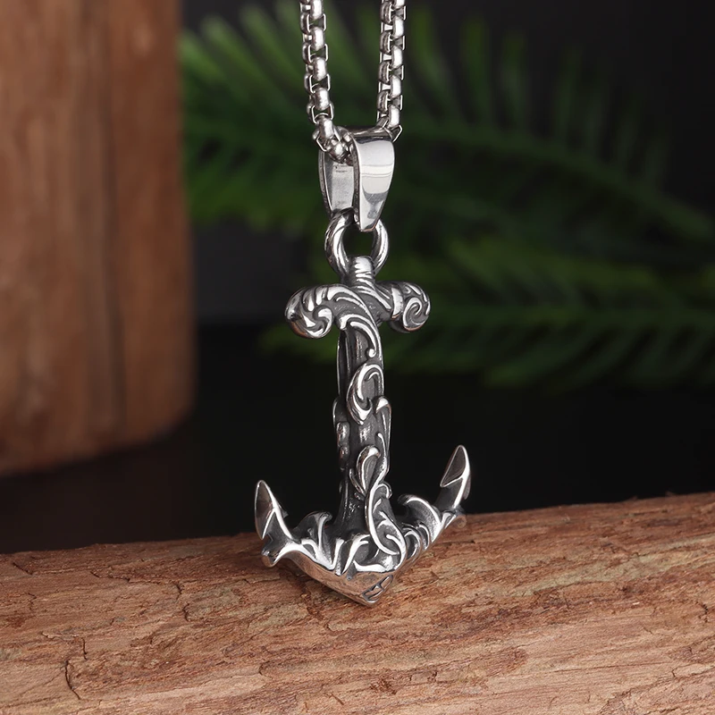 

Fashionable Personality Pirate Anchor Men's Punk Rock Party Jewelry