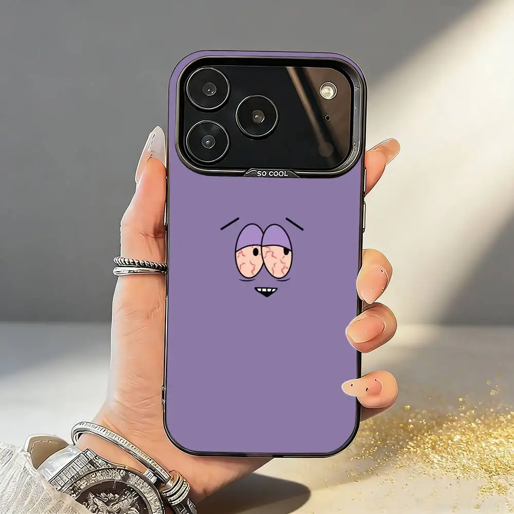 Фото Чехол для телефона S-South Park T-Towelie для iPhone 17, 16, 15, 14, 13, 12, 11, Pro, MAX, серый матовый силиконовый, черный №2