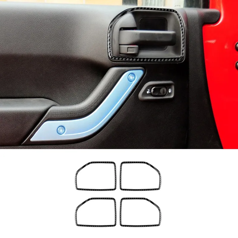 Декоративные аксессуары для салона автомобиля черные наклейки из углеродного