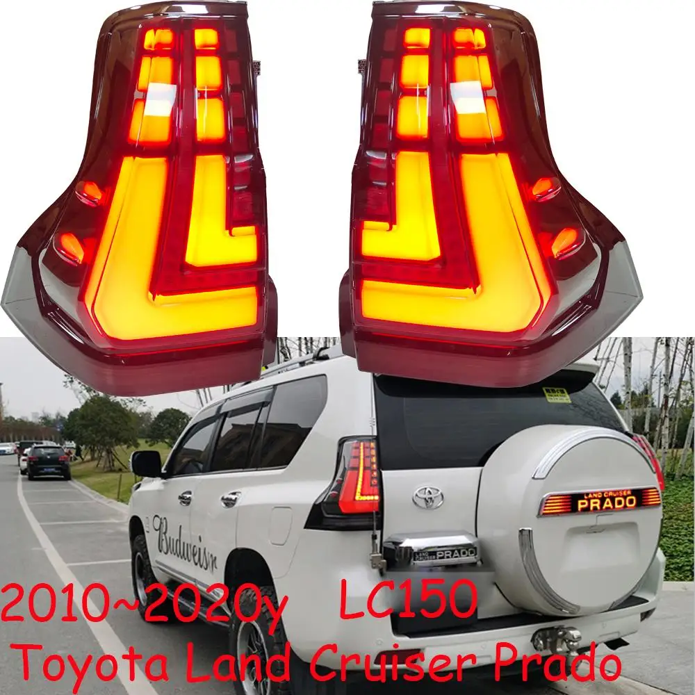

Car Styling Cruiser Tail Light Prado Taillight LED Tail Lamp Rear Trunk Lamp drl+brake+reverse+turn 2010~2010y Prado Fog Light