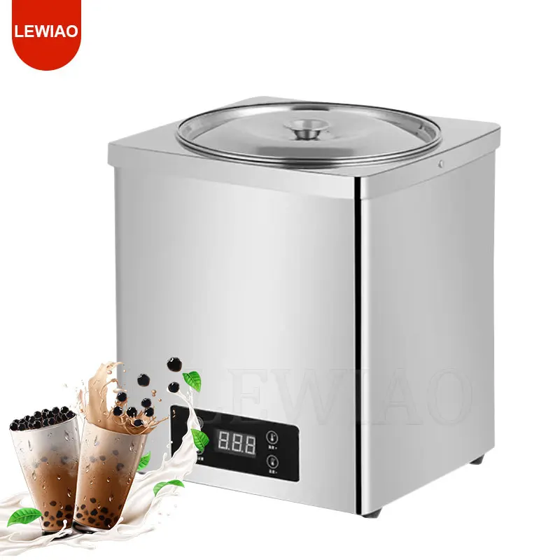 

Machine For Tapioca Pearls Heat Preservation Electric 3L 7L Food Warmer For Sushi Rice Soup Bubble Tea Boba
