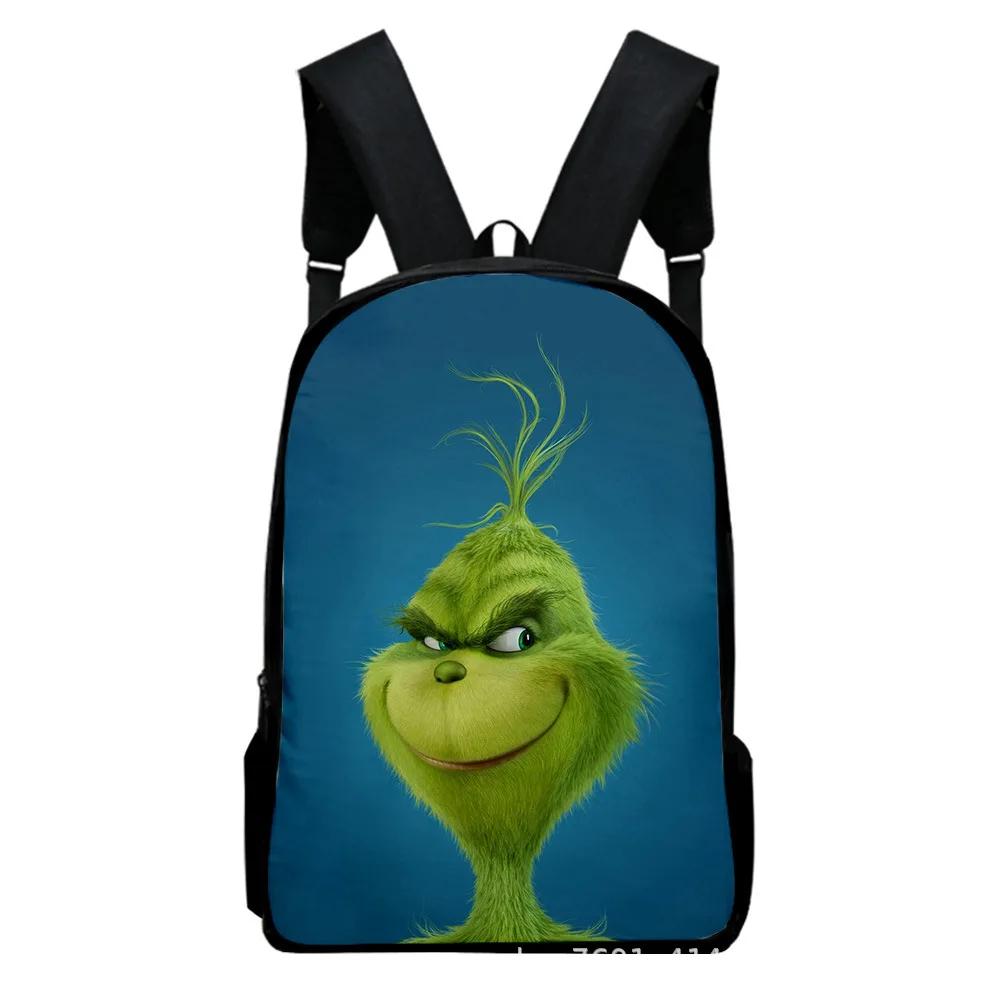 

Trendy Anime Green Haired Funny Notebook Backpacks pupil School Bags 3D Print Oxford Waterproof Boys/Girls Laptop Backpacks