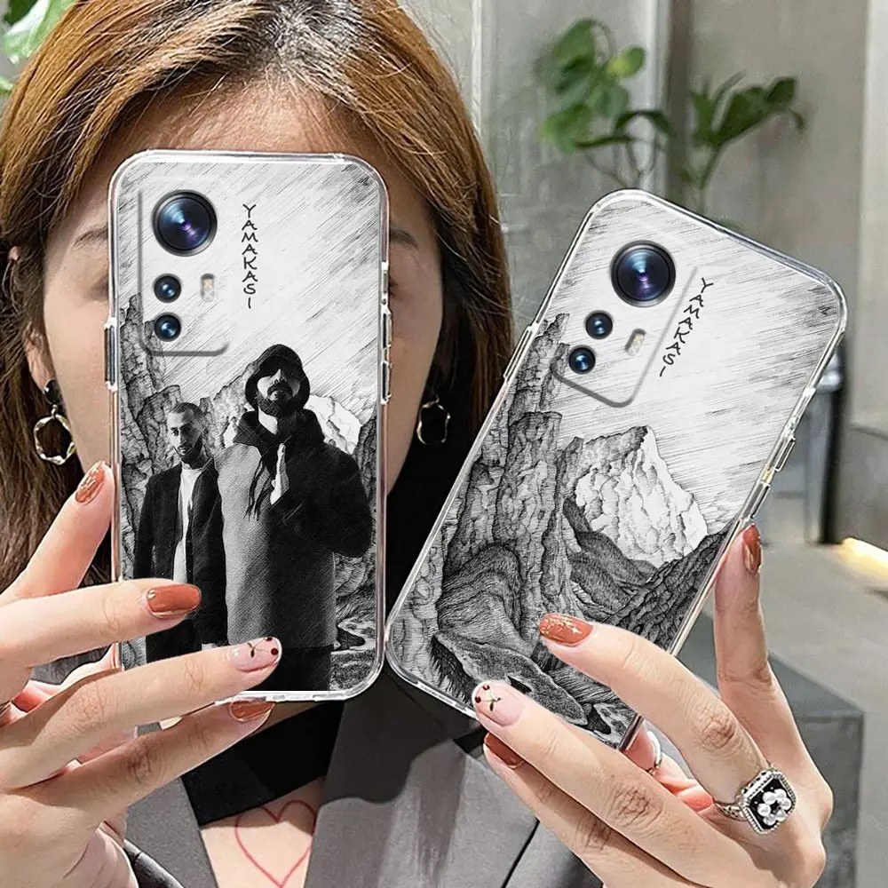 

Transparent Clear Phone Case For Xiaomi 13 12 12X 11 11T 10 10S 9SE 9 8 6X Case Funda Coque Shell Cover Hajime MiyaGi Andy Panda