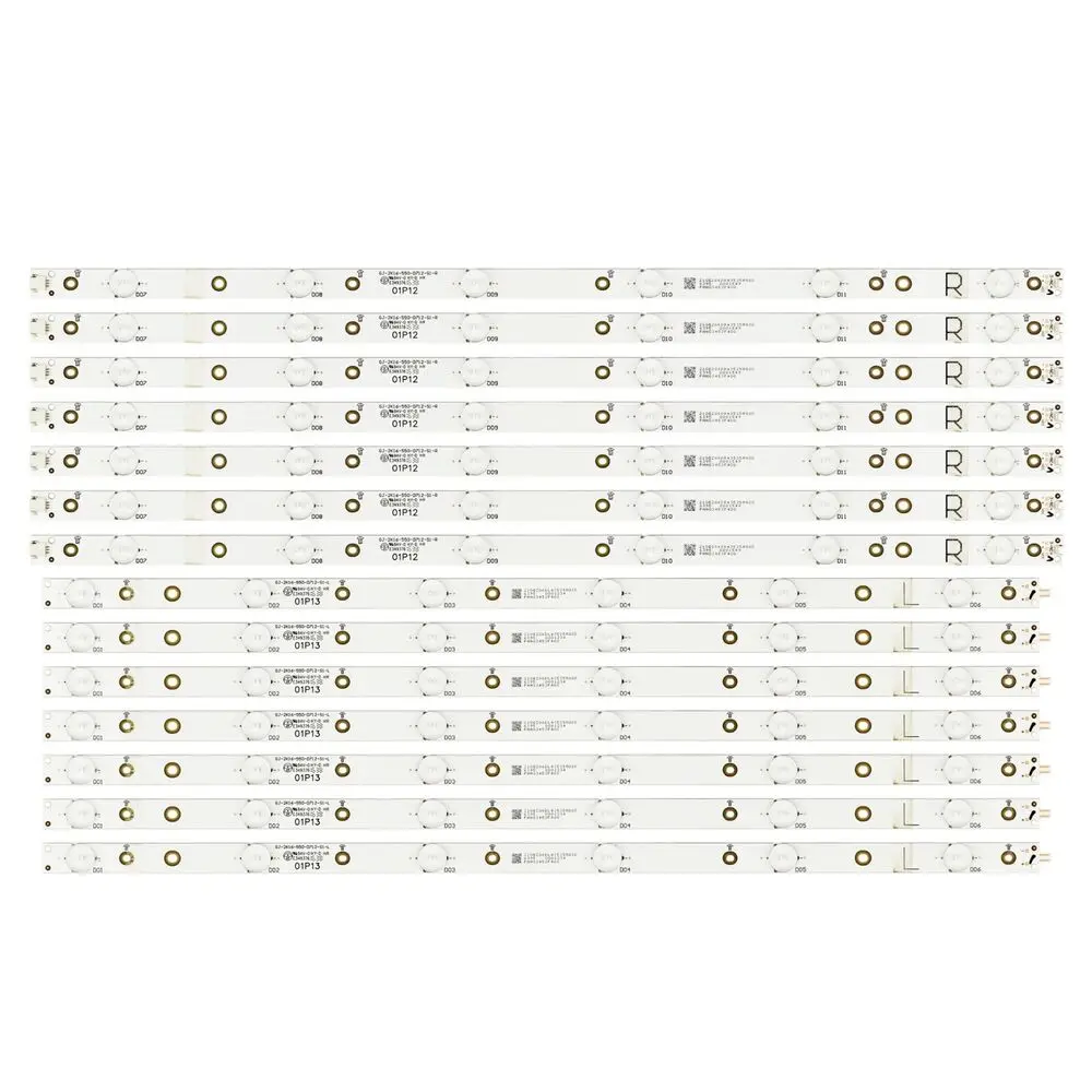 

Kit/14pcs LED Strips For KDL-55W650D LE55U7970 GJ-2K16-550-D712-S1-L R TPT550F2