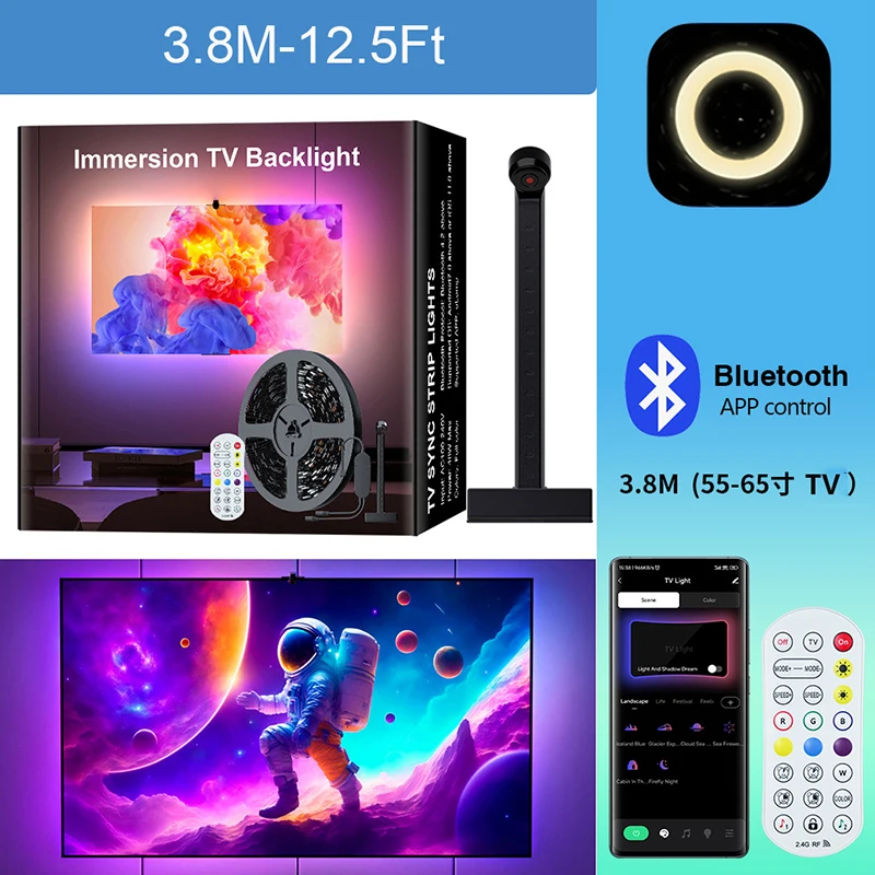 

NIMIMOON RGBIC Светодиодная лента 3.8/5 м USB