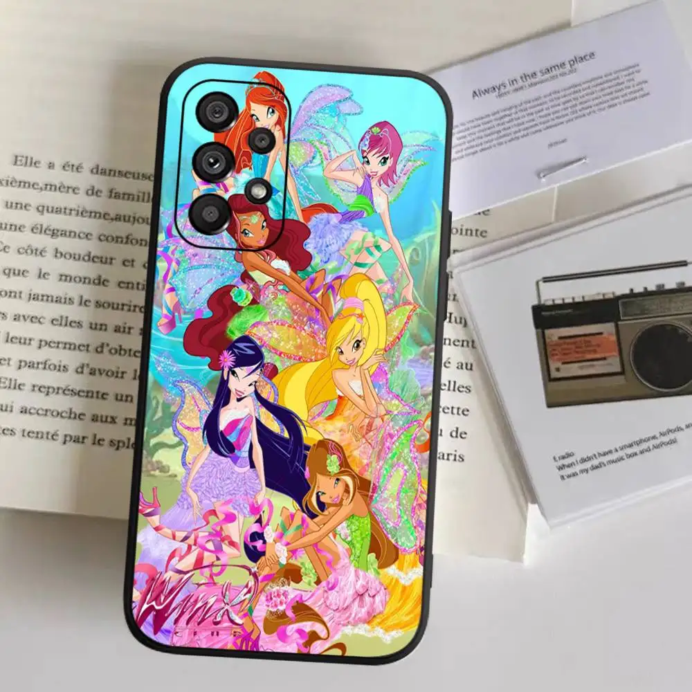 Фото Классный чехол для телефона Winxs Clubs для Samsung A 52 53 21 32 13 12 71 31 51 40 72 73 70 22 42 50 30 20 21 Shell №5