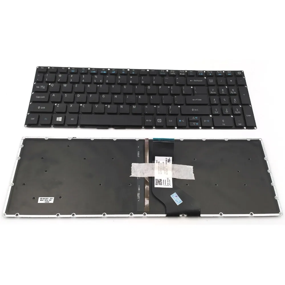 

New US Laptop Keyboard for Acer Aspire 5 A515-51G-54R1 A515-51G-54RN A515-51G-5504 A515-51G-5363 A515-51G-5400 With Backlit
