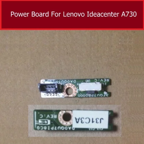 Плата питания ВКЛ./ВЫКЛ. Для Lenovo Ideacenter A730 кнопка выключателя питания запасные части
