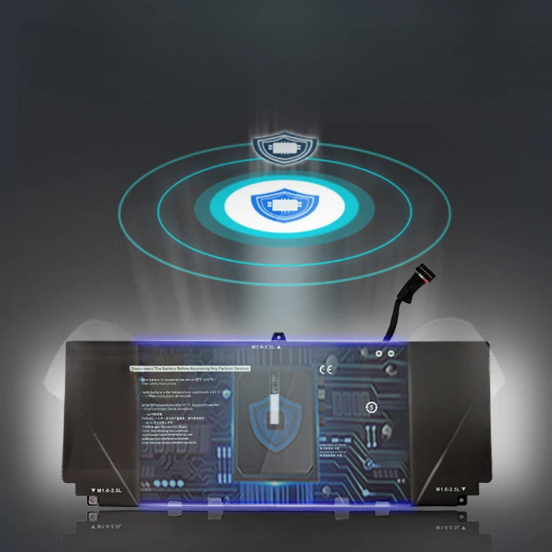 Для DELL XPS 13 9300 9310 9380 серии P117G P117G001 P117G002 2XXFW FP86V WN0N0 7 6 В 52 Втч 722KK Аккумулятор для