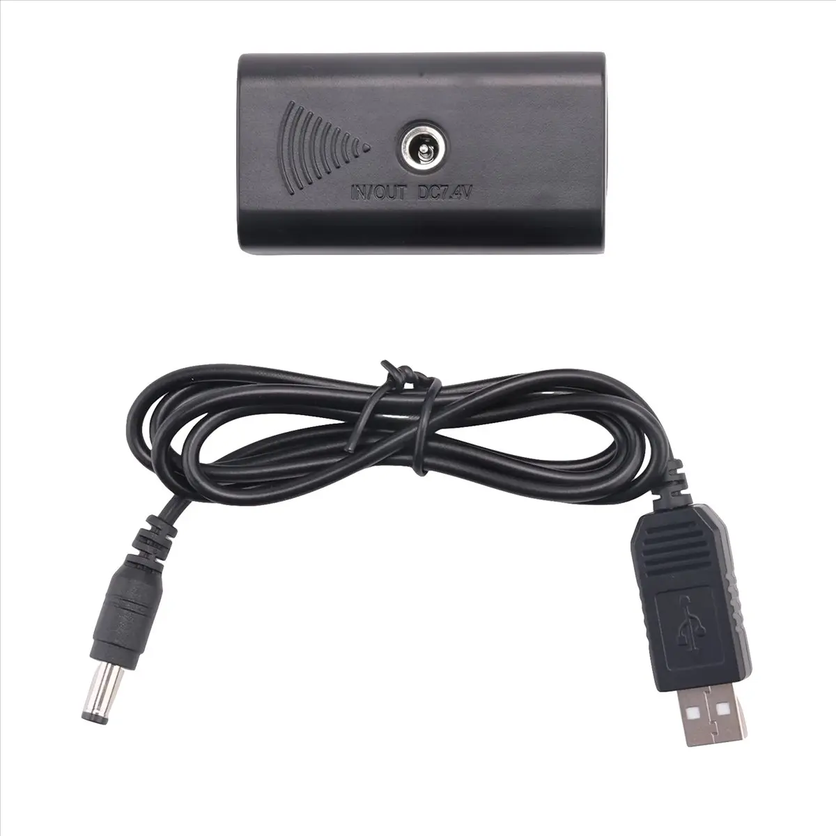 Фото T64C! Кабель-переходник DC Coupler с USB-портом +5В для Sony NP F550 F570 F770 F750 F970 F990 №3