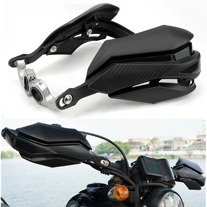 

Универсальные мотоциклетные щитки для рук 22 мм 28 мм защита для рук на руль ветрозащитная защита для мотокросса