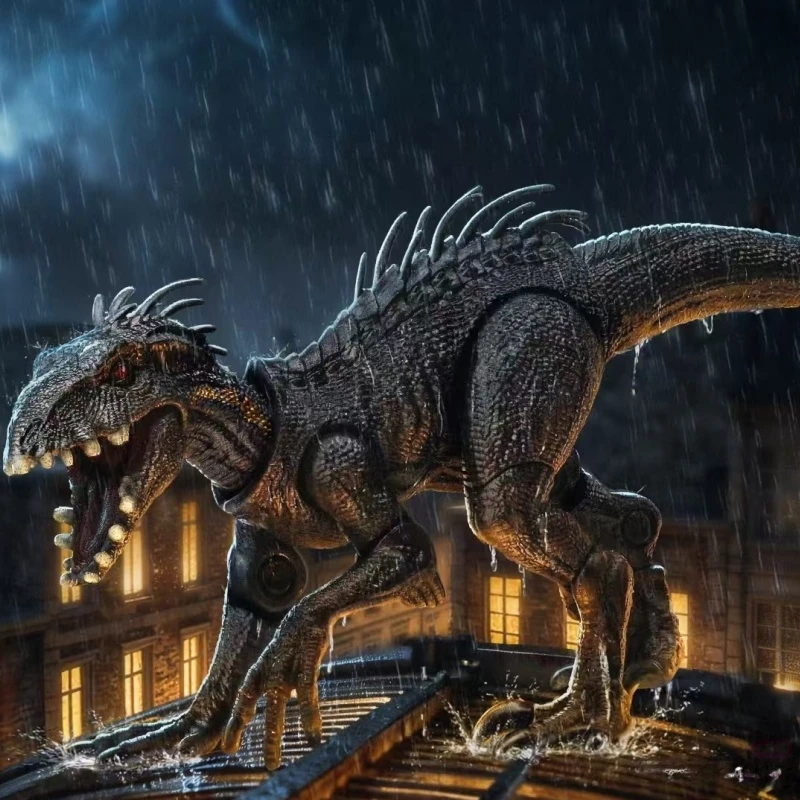 Фото Конструктор BLOKEES Jurassic World Terraventure TS03: Лаборатория Генов, подвижная сборная модель динозавра, игрушка-украшение, подарок №3