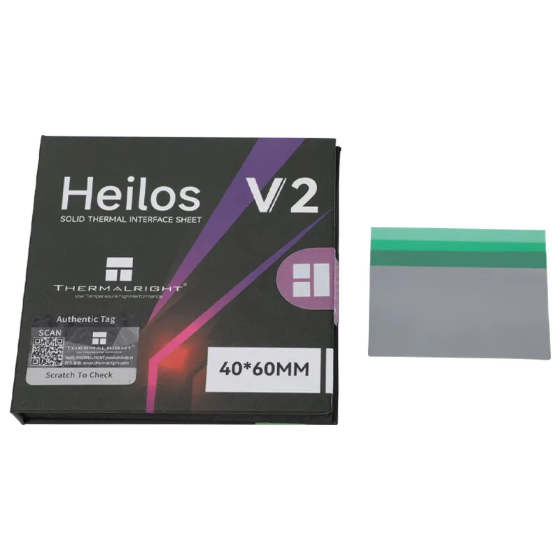 Thermalright 8 5 Вт/MK Heilos твердый лист термоинтерфейса V2 CPU термопаста Pad силиконовая