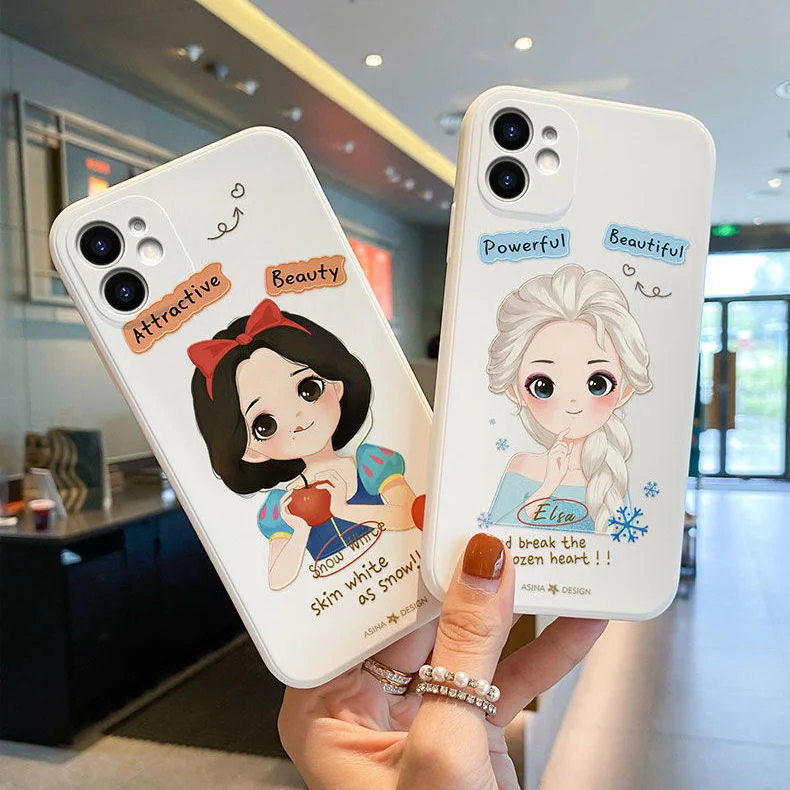 

Чехол для телефона с изображением Белоснежки для Iphone 2021 Plus x Xsmax Xr Iphone11/12 Pro Max 7/8