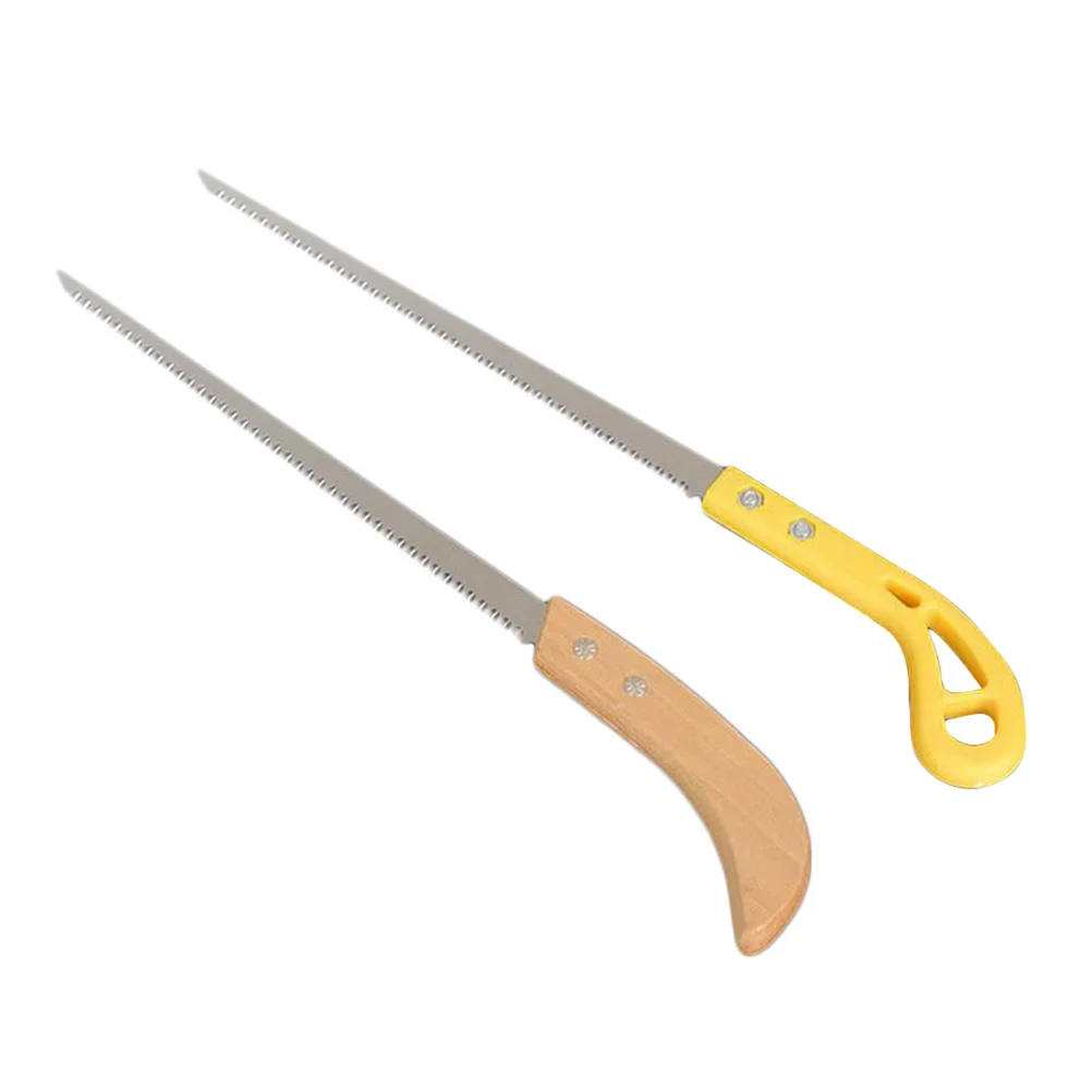 

2pcs Household Small Saws Practical Gardening Sawing Tools Woodworking Saws Cutting Branch Hand Saws
