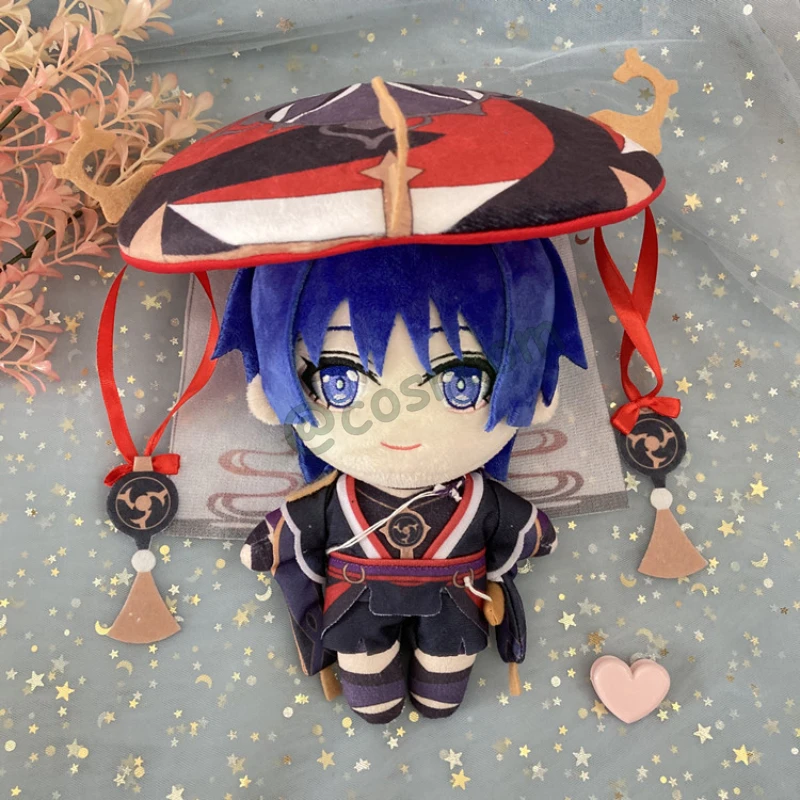 

Game Genshin Impact Plush Toy Scaramouche Cosplay Soft Stuffed Doll 20CM Cartoon Figure Plushie Plush Pillow Gift for Kids