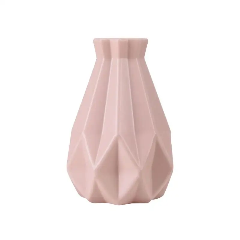 Modern Vase Flower Vases Decorative Prevent Fall Contemporary Geometric Irregular Farmhouse Vase Table Centerpieces Ornament