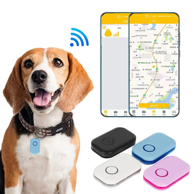 Смарт-трекер GPS для смартфонов работающий на расстоянии 10 м с Bluetooth брелоком