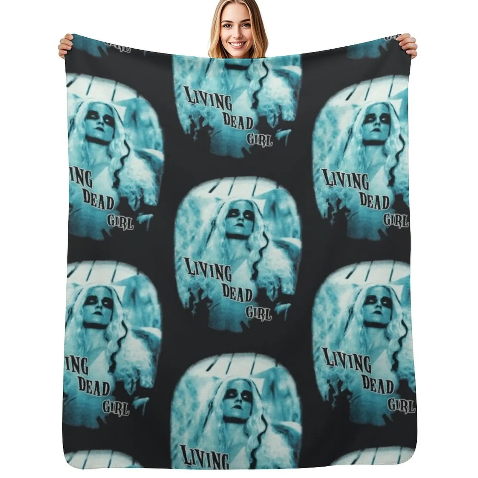 Фото Винтажное одеяло Rob Zombie Hellbilly Deluxe Era 1998 года, мягкое и уютное одеяло для домашних животных, детей и взрослых №1