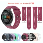 Ремешок силиконовый для Huawei Watch Gt2e, оригинальный спортивный резиновый Официальный браслет для Huawei Watch Gt2e, быстросъемный браслет