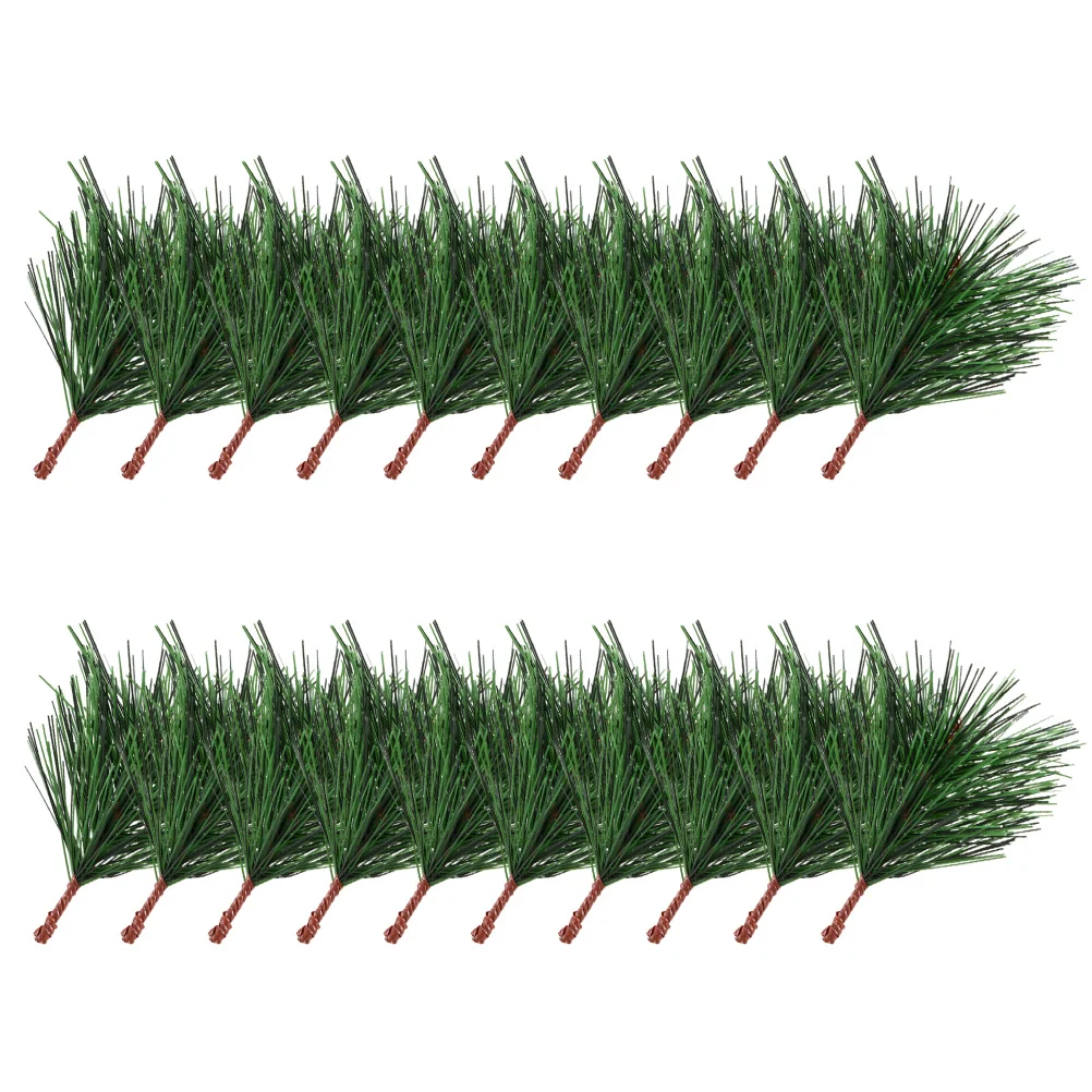

Pine Christmasbranchesartificial Picks Faux Wreathcrafts Stems Garland Green Craft Diy Greenery Supplies Hollyneedle Fake