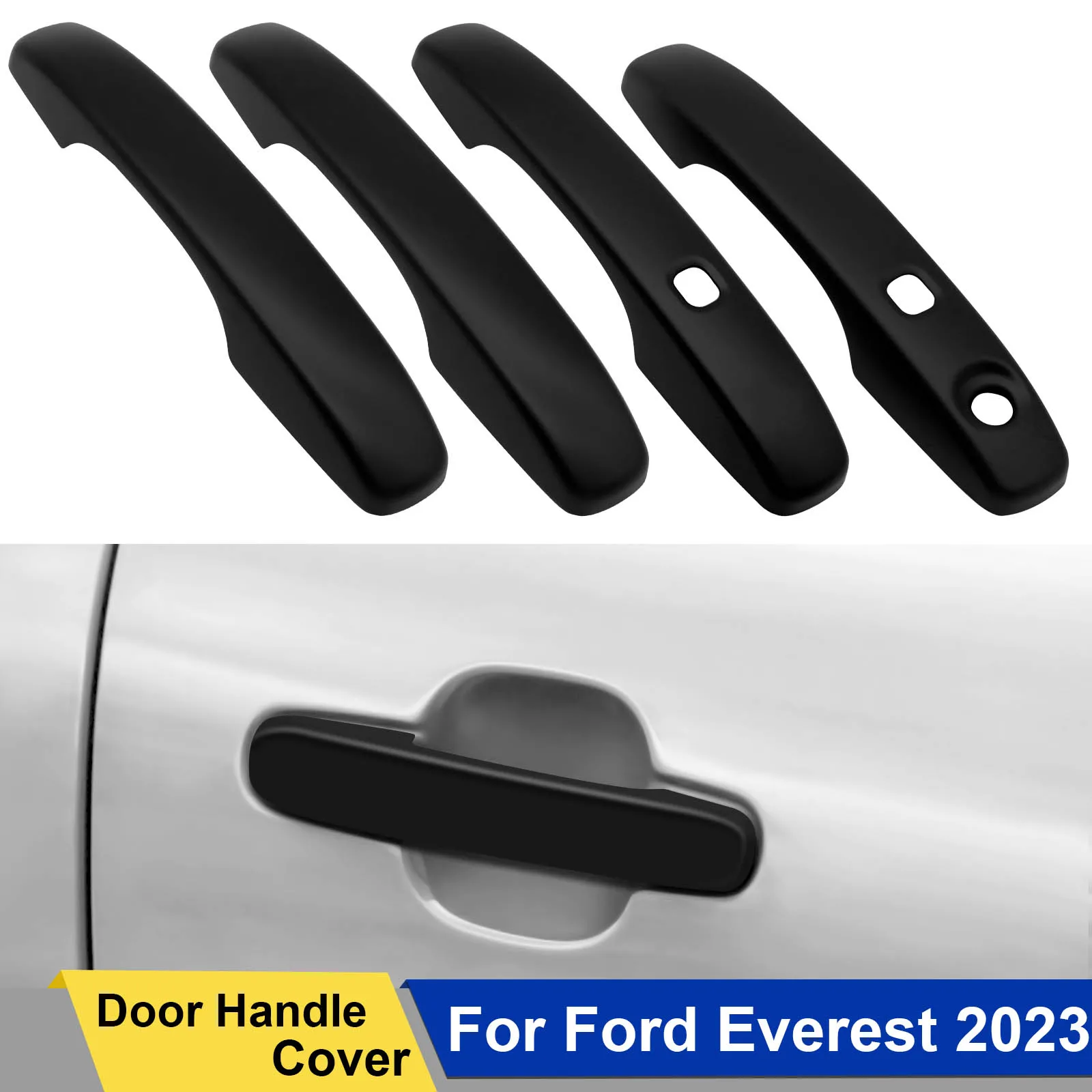 

Car Accessories ABS Door Handle Cover For Ford Everest T9 2023 NEXT Gen Accessories Double cabin