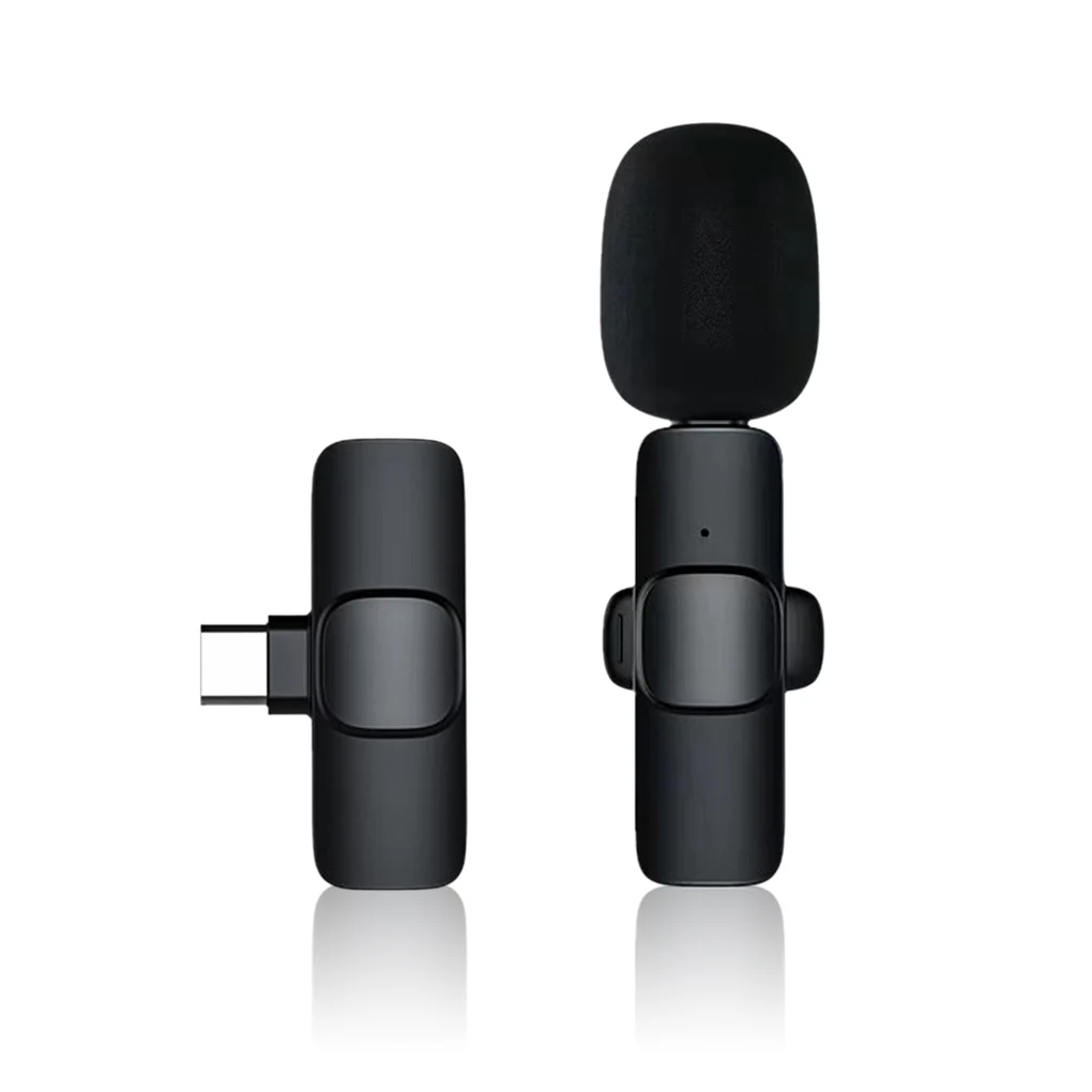 Беспроводной микрофон Bluetooth-совместимый с зажимом