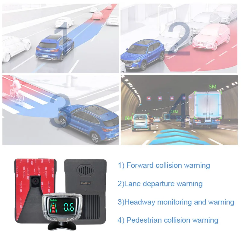 Фото Автомобильная камера AlwayCare Forward с системой предотвращения столкновений ADAS: инструмент для безопасного вождения и мониторинга состояния автомобиля №3